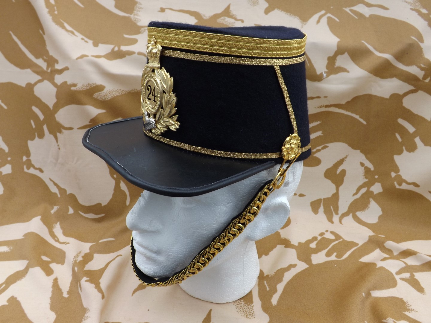 1868 Last Pattern Shako Maj 001.JPG